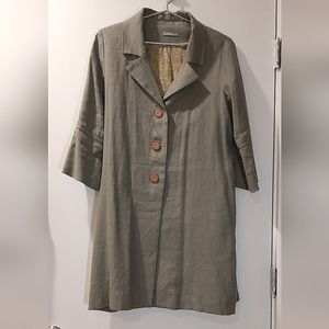 CATHERINE ANDRE | Light Green Coat